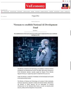 Vietnam to establish National AI Development Fund