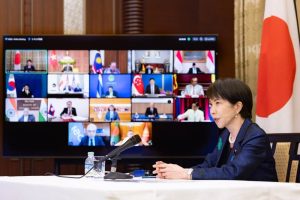 AZEC online summit hosted by the Prime Minister of Japan Takaichi Sanae