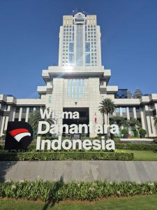 Wisma Danantara in Indonesia.